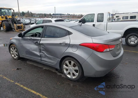 2012 Hyundai Elantra Limited (Ulsan Plant) z USA, uszkodzony, nr VIN KMHDH4AE9CU191731